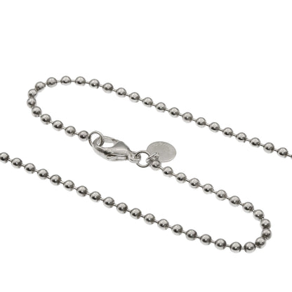 TIFFANY&Co. Return to heart Necklace Silver Ladies [Used]