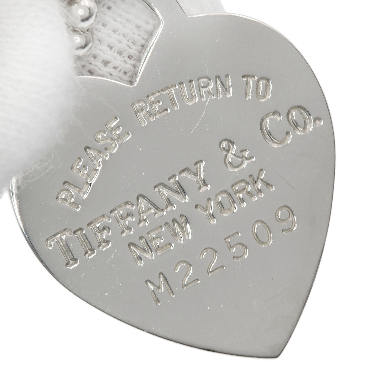 TIFFANY&Co. Return to heart Necklace Silver Ladies [Used]