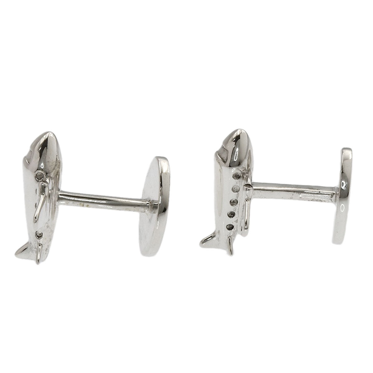 TIFFANY&Co. Airplane motif cuffs Silver mens [Used]
