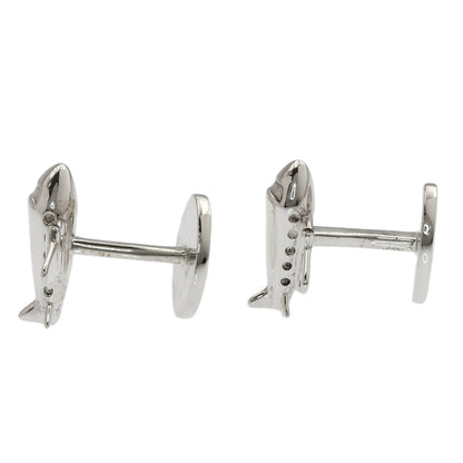 TIFFANY&Co. Airplane motif cuffs Silver mens [Used]