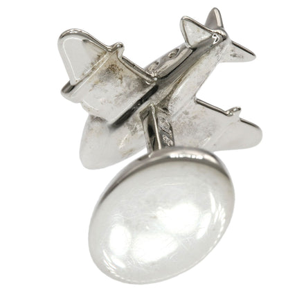 TIFFANY&Co. Airplane motif cuffs Silver mens [Used]