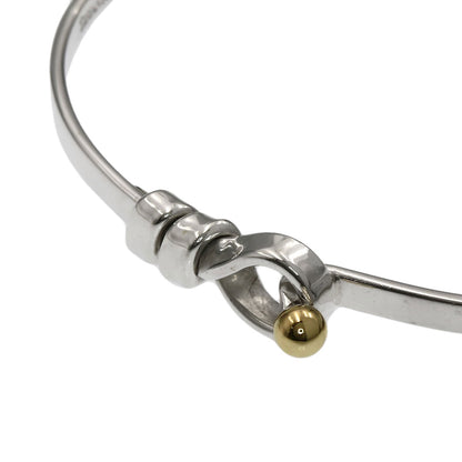 TIFFANY&Co. Flat Wire Bracelet Silver 18K Yellow GoldLadies [Used]