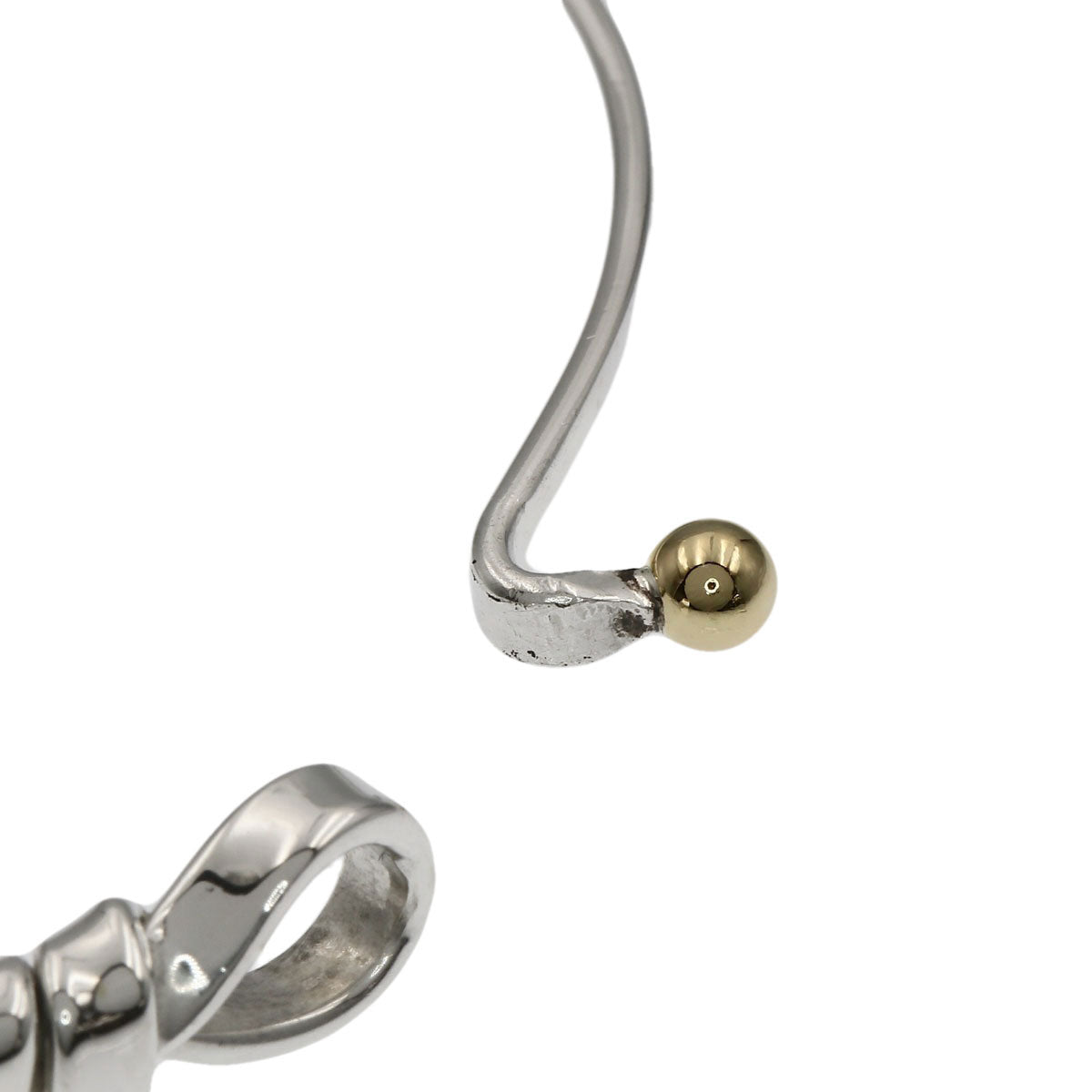 TIFFANY&Co. Flat Wire Bracelet Silver 18K Yellow GoldLadies [Used]