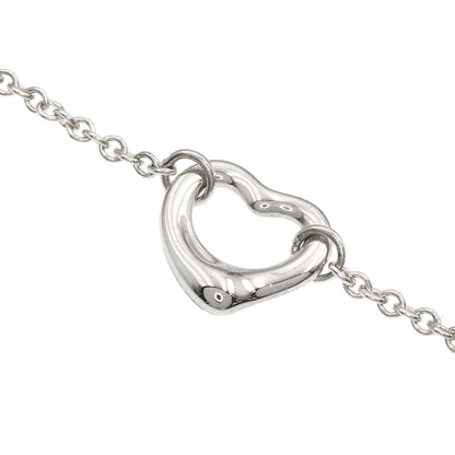 TIFFANY&Co. Open heart 3P Bracelet Silver Ladies [Used]