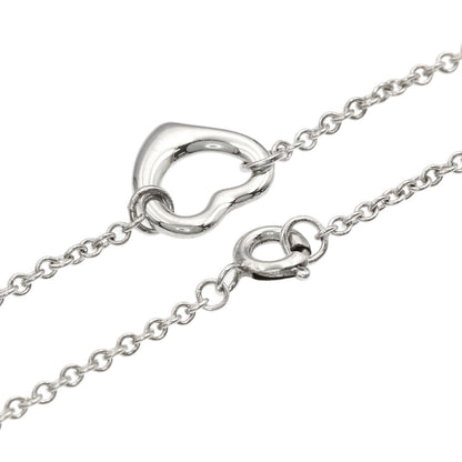 TIFFANY&Co. Open heart 3P Bracelet Silver Ladies [Used]