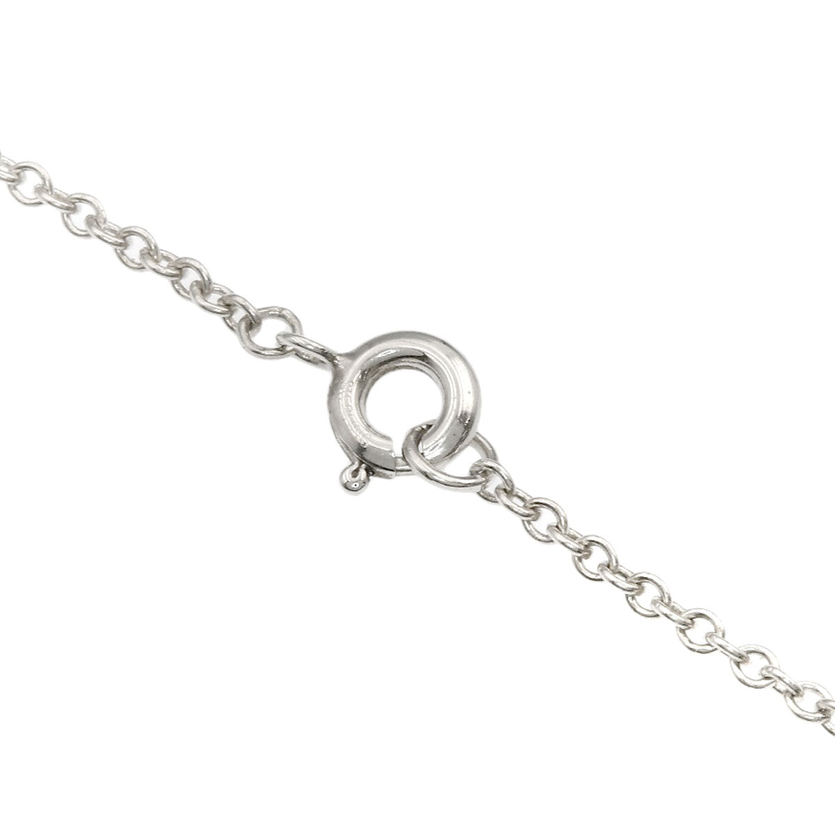 TIFFANY&Co. Open heart 3P Bracelet Silver Ladies [Used]