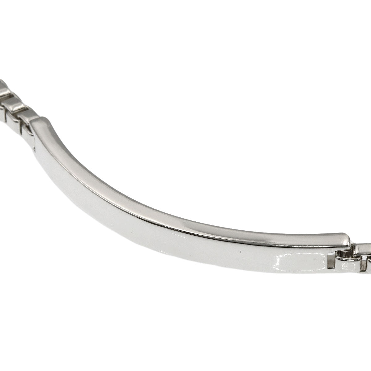 TIFFANY&Co. Venetian link ID Bracelet Silver Ladies [Used]