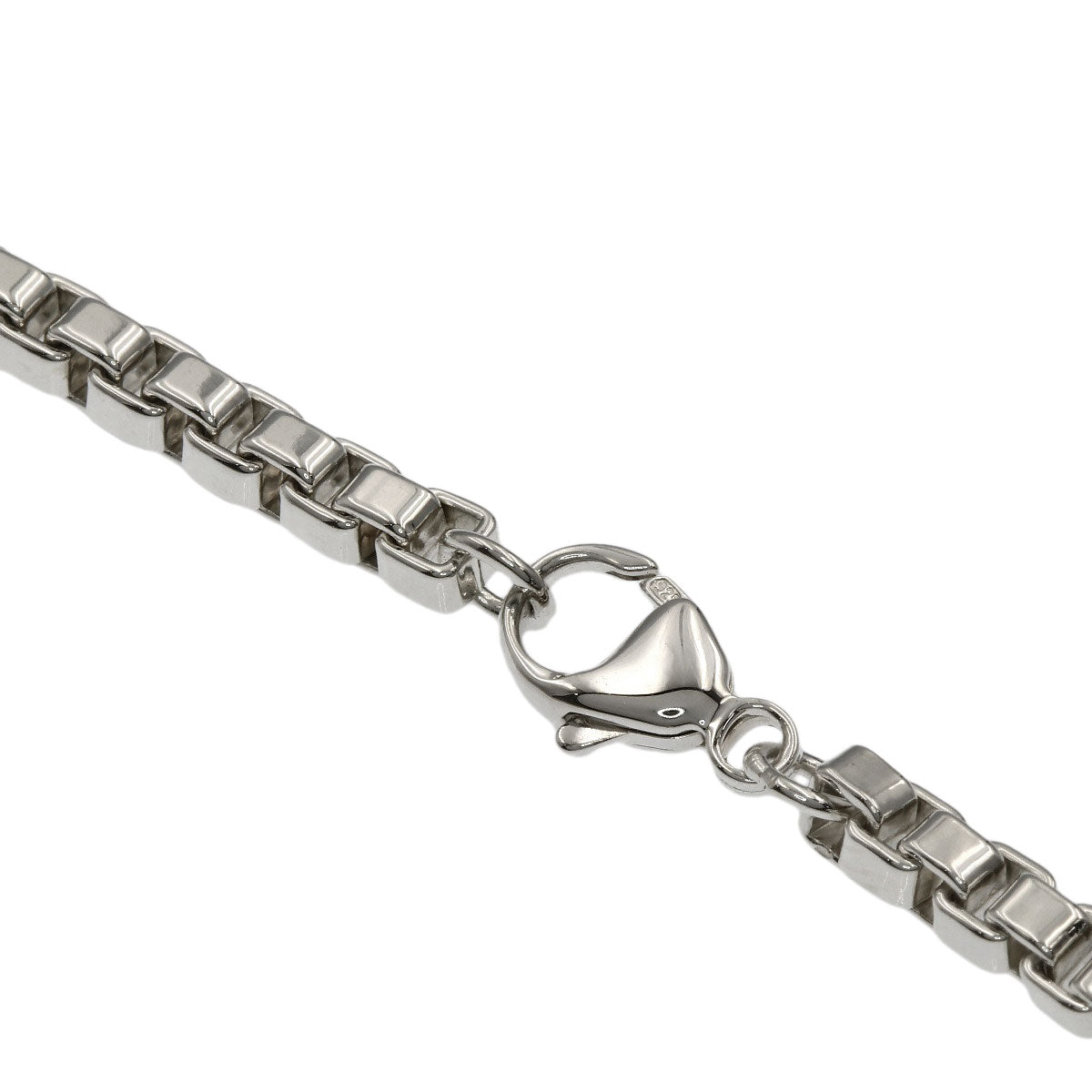 TIFFANY&Co. Venetian link ID Bracelet Silver Ladies [Used]
