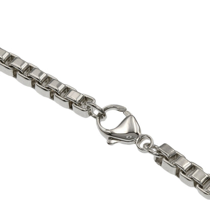 TIFFANY&Co. Venetian link ID Bracelet Silver Ladies [Used]