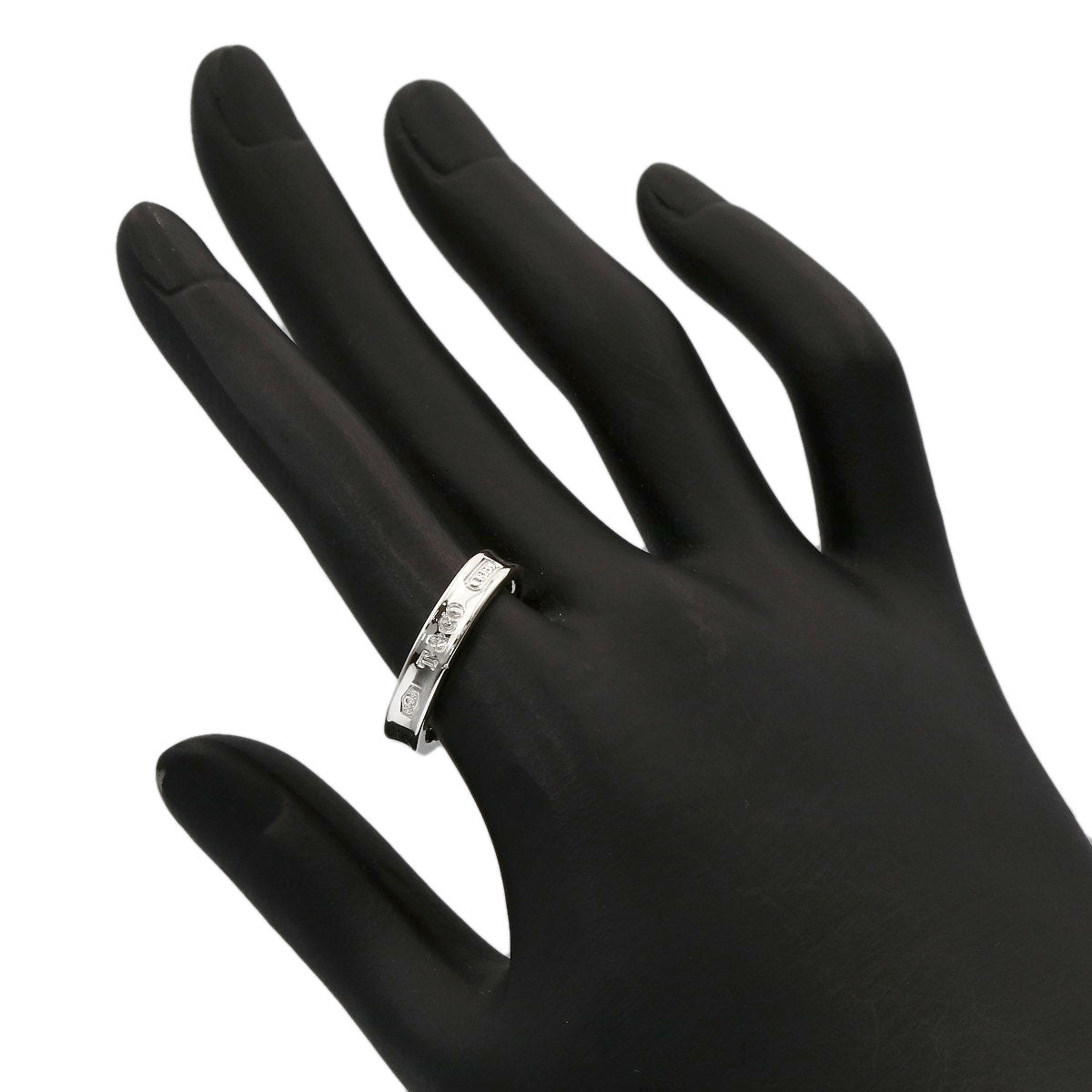 TIFFANY&Co. 1837 Narrow Ring Silver Ladies [Used]