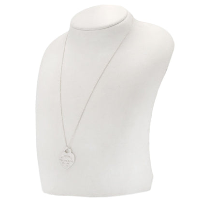 TIFFANY&Co. Return to TIFFANY & Co. Heart tag Necklace Silver Ladies [Used]
