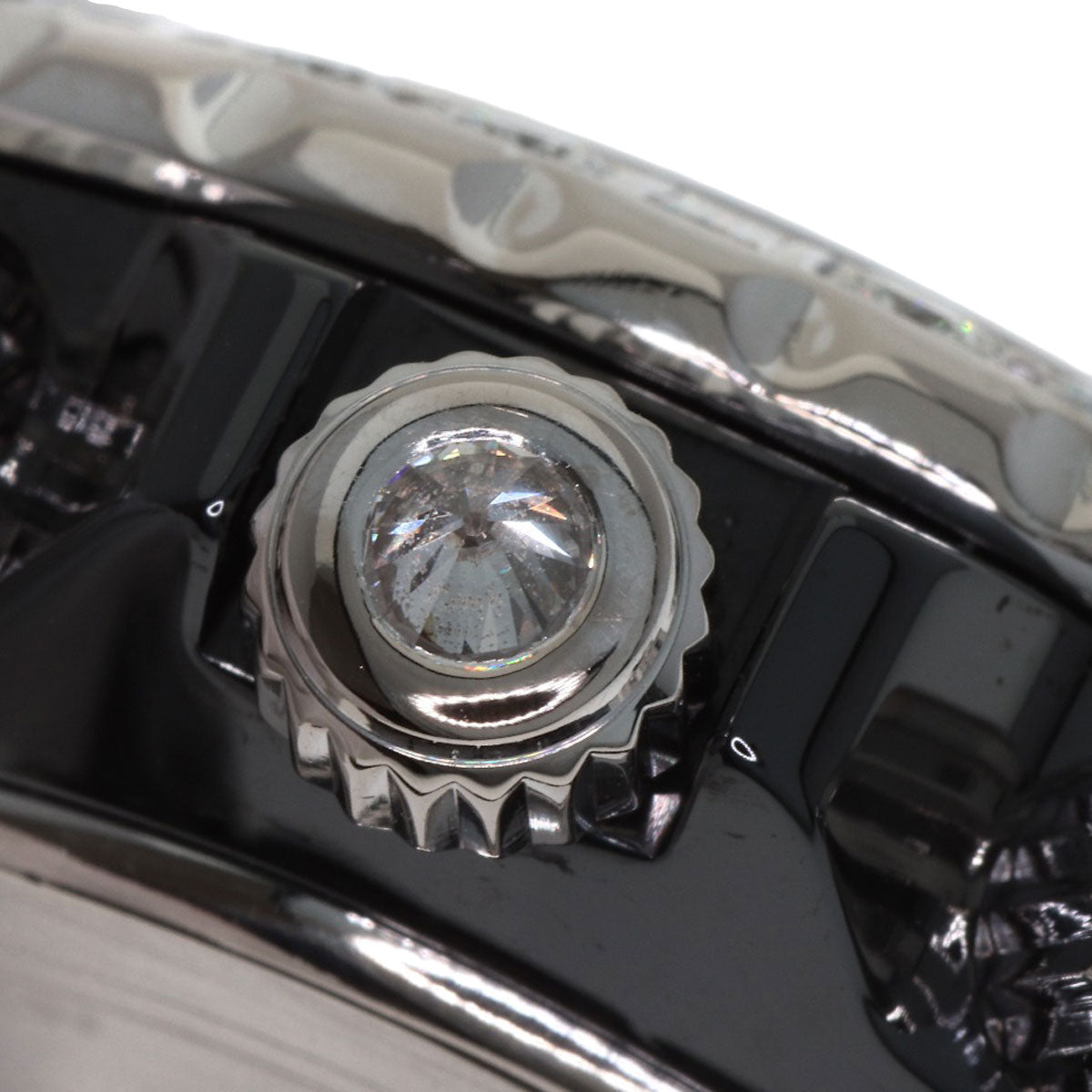 CHANEL J12 16.1" Chronograph Large Diamond Limited Edition of 25 Pieces Watches H1178 Ceramic/Ceramic mens
