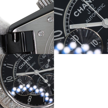 CHANEL J12 16.1" Chronograph Large Diamond Limited Edition of 25 Pieces Watches H1178 Ceramic/Ceramic mens