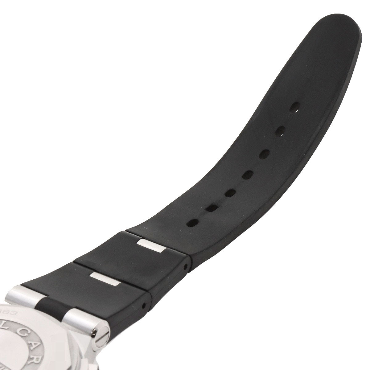 BVLGARI Diagono Chronograph Watches DG42SVCH Stainless Steel/Rubber mens