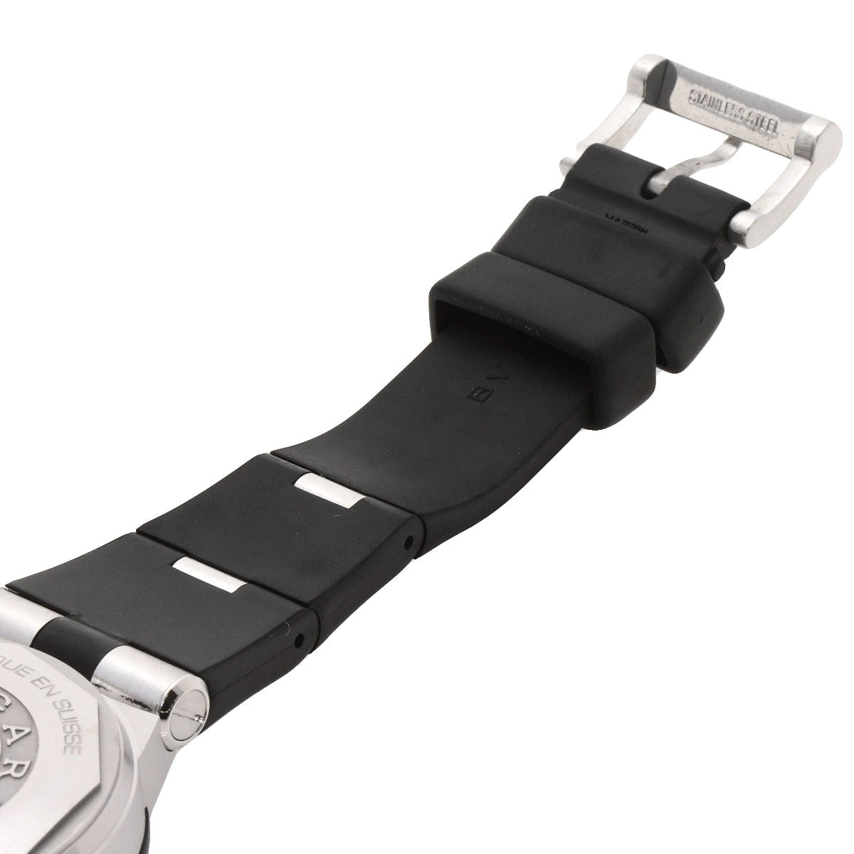 BVLGARI Diagono Chronograph Watches DG42SVCH Stainless Steel/Rubber mens