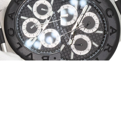 BVLGARI Diagono Chronograph Watches DG42SVCH Stainless Steel/Rubber mens