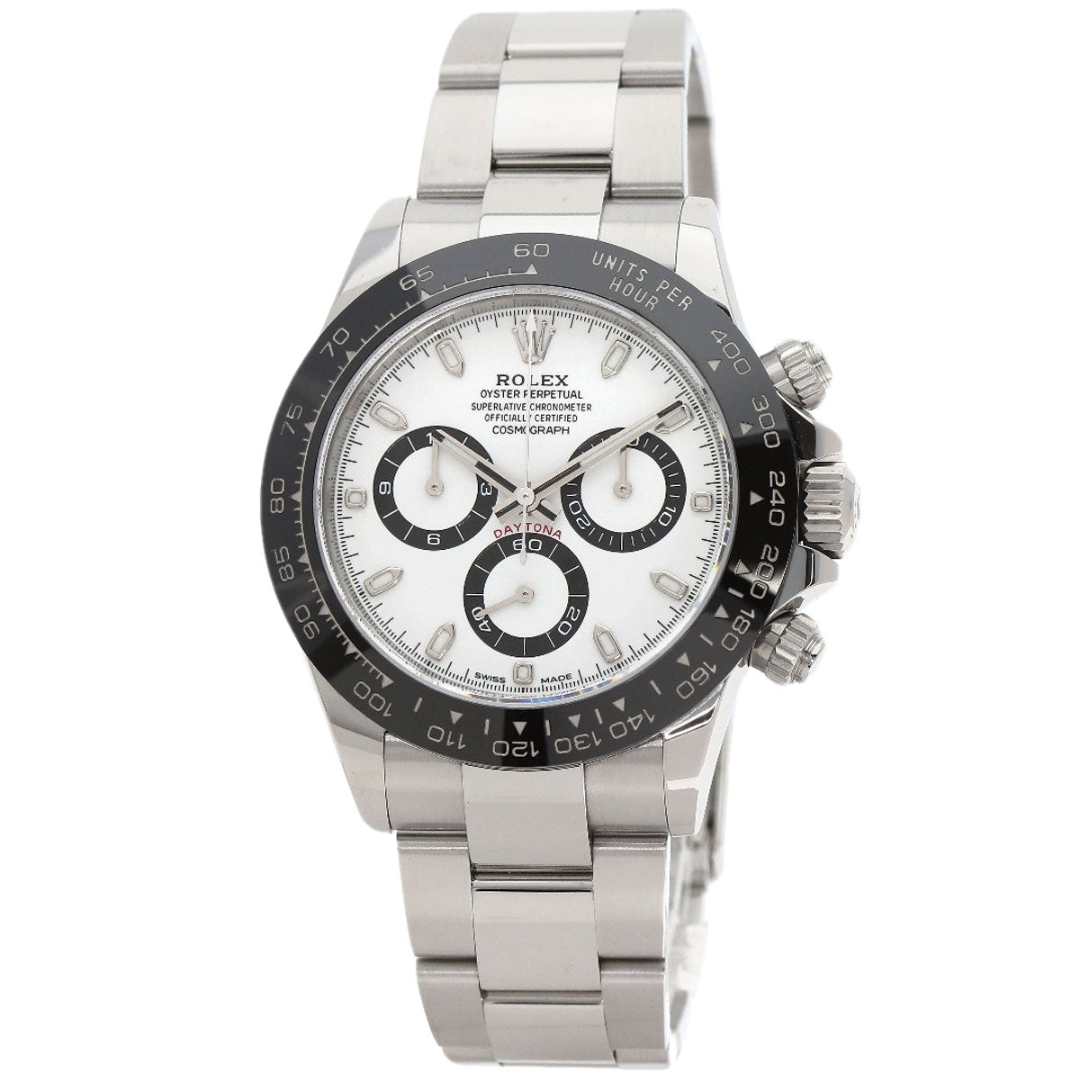 ROLEX Cosmograph Daytona White Watches 116500LN Stainless Steel/Stainless Steel mens