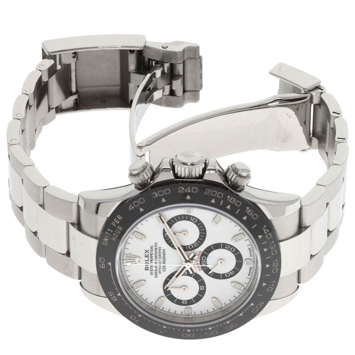 ROLEX Cosmograph Daytona White Watches 116500LN Stainless Steel/Stainless Steel mens