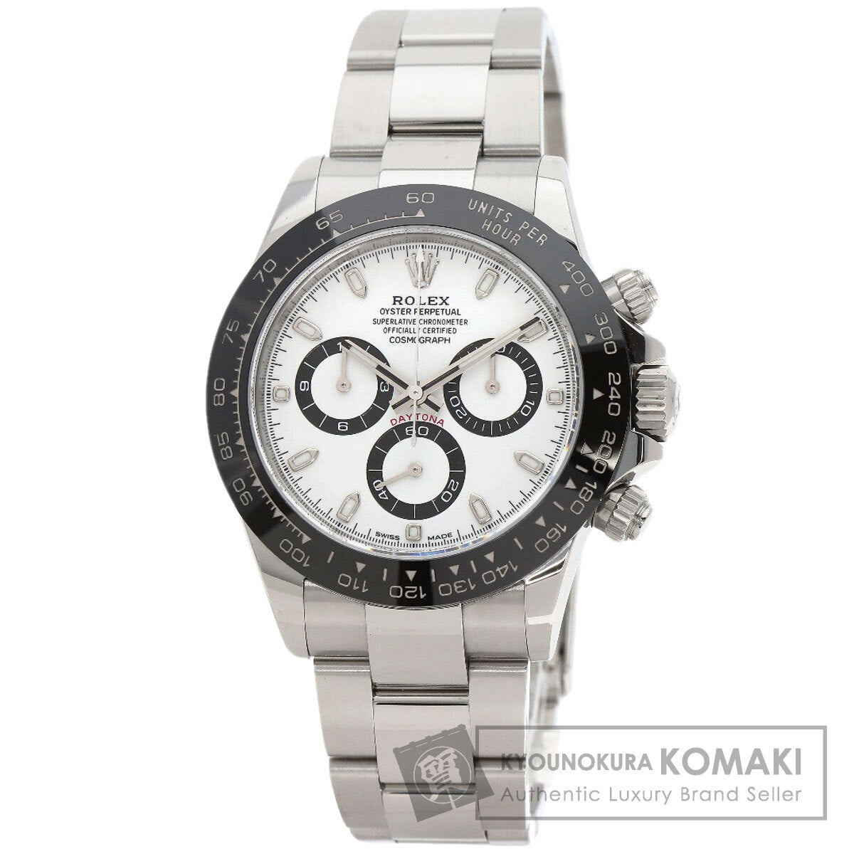 ROLEX Cosmograph Daytona White Watches 116500LN Stainless Steel/Stainless Steel mens