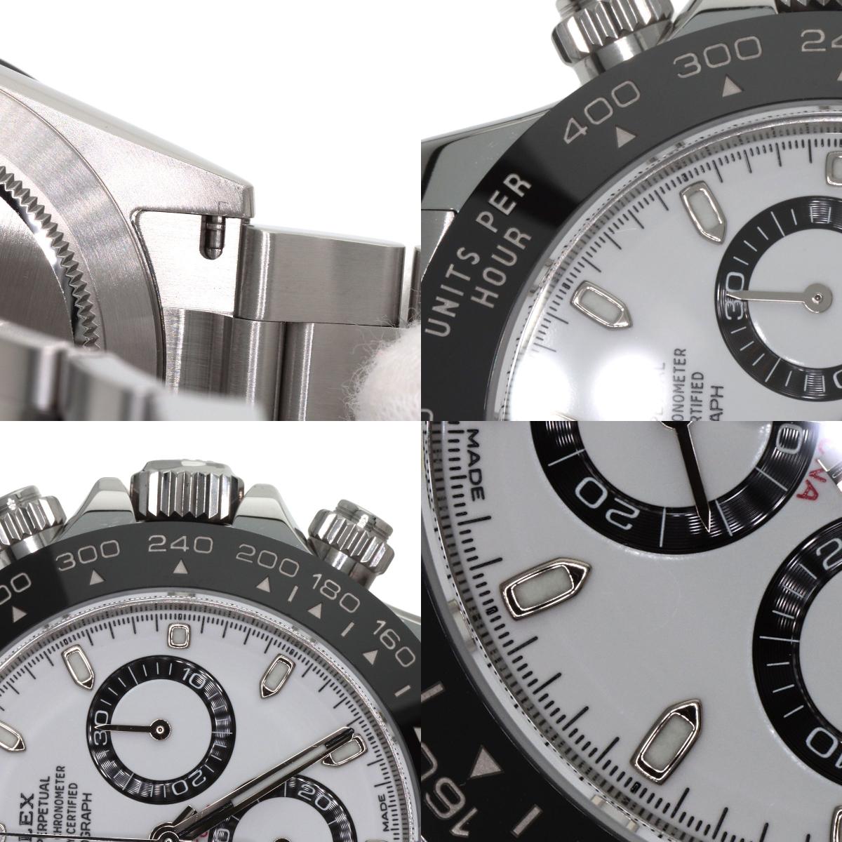 ROLEX Cosmograph Daytona White Watches 116500LN Stainless Steel/Stainless Steel mens
