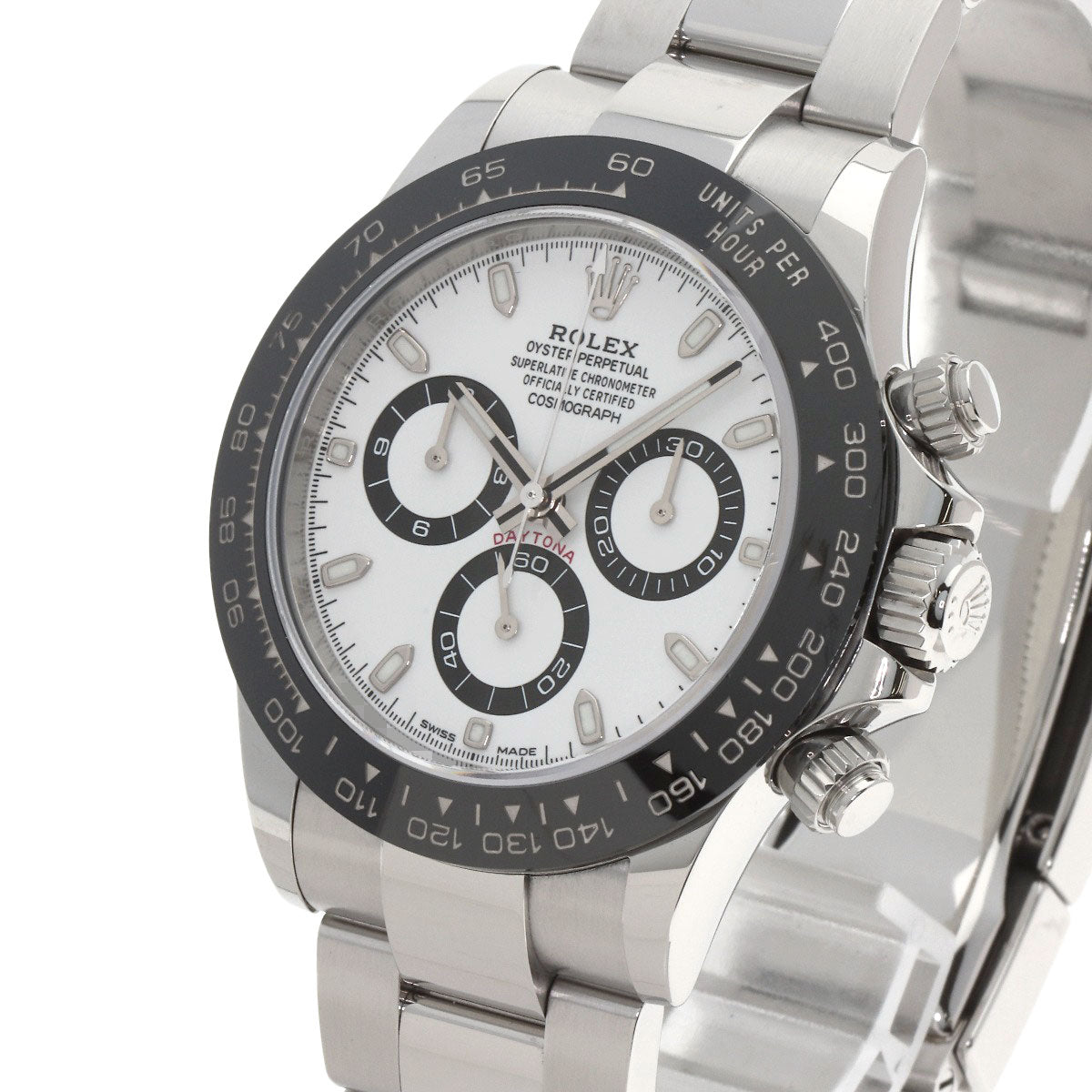 ROLEX Cosmograph Daytona White Watches 116500LN Stainless Steel/Stainless Steel mens