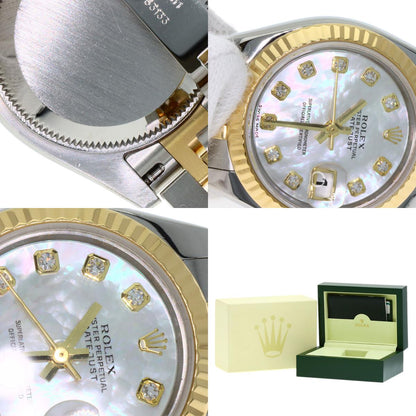 ロレックス 179173NG デイトジャスト 腕時計 ステンレススチール/SSxK18YG/K18YG レディース 【中古】【ROLEX】