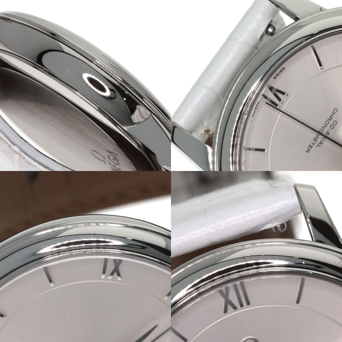 OMEGA De Ville Prestige Watches 424.13.40.20.02.001 Stainless Steel/Leather mens