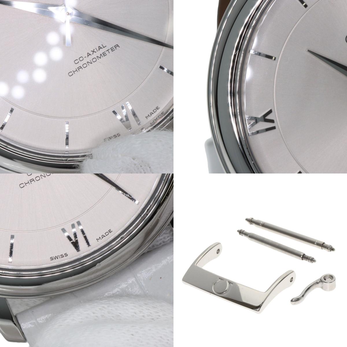 OMEGA De Ville Prestige Watches 424.13.40.20.02.001 Stainless Steel/Leather mens