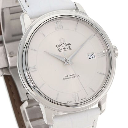 OMEGA De Ville Prestige Watches 424.13.40.20.02.001 Stainless Steel/Leather mens