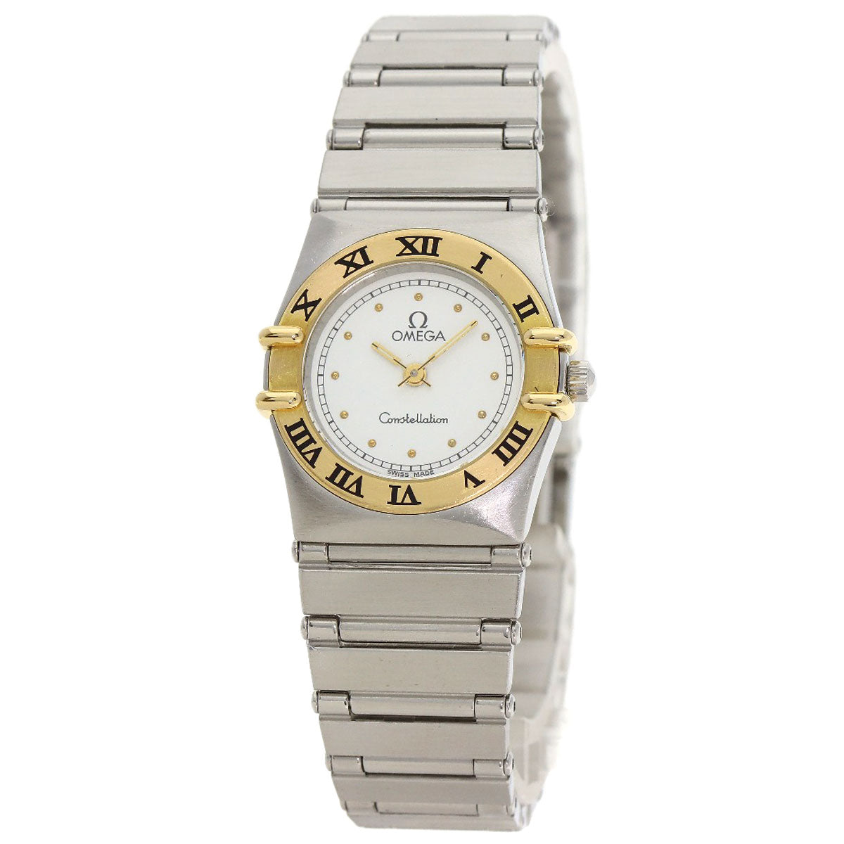 OMEGA Constellation flat bezel Watches Stainless Steel/Stainless Steel Ladies
