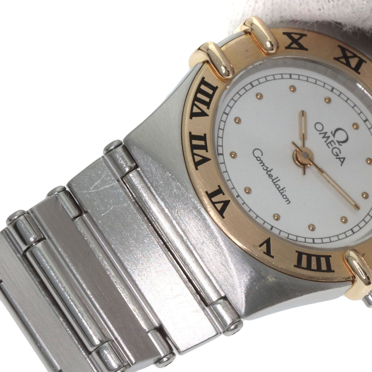 OMEGA Constellation flat bezel Watches Stainless Steel/Stainless Steel Ladies