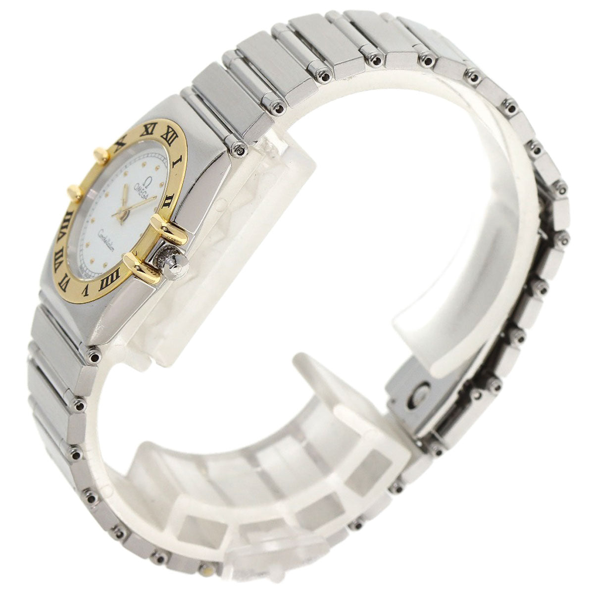 OMEGA Constellation flat bezel Watches Stainless Steel/Stainless Steel Ladies