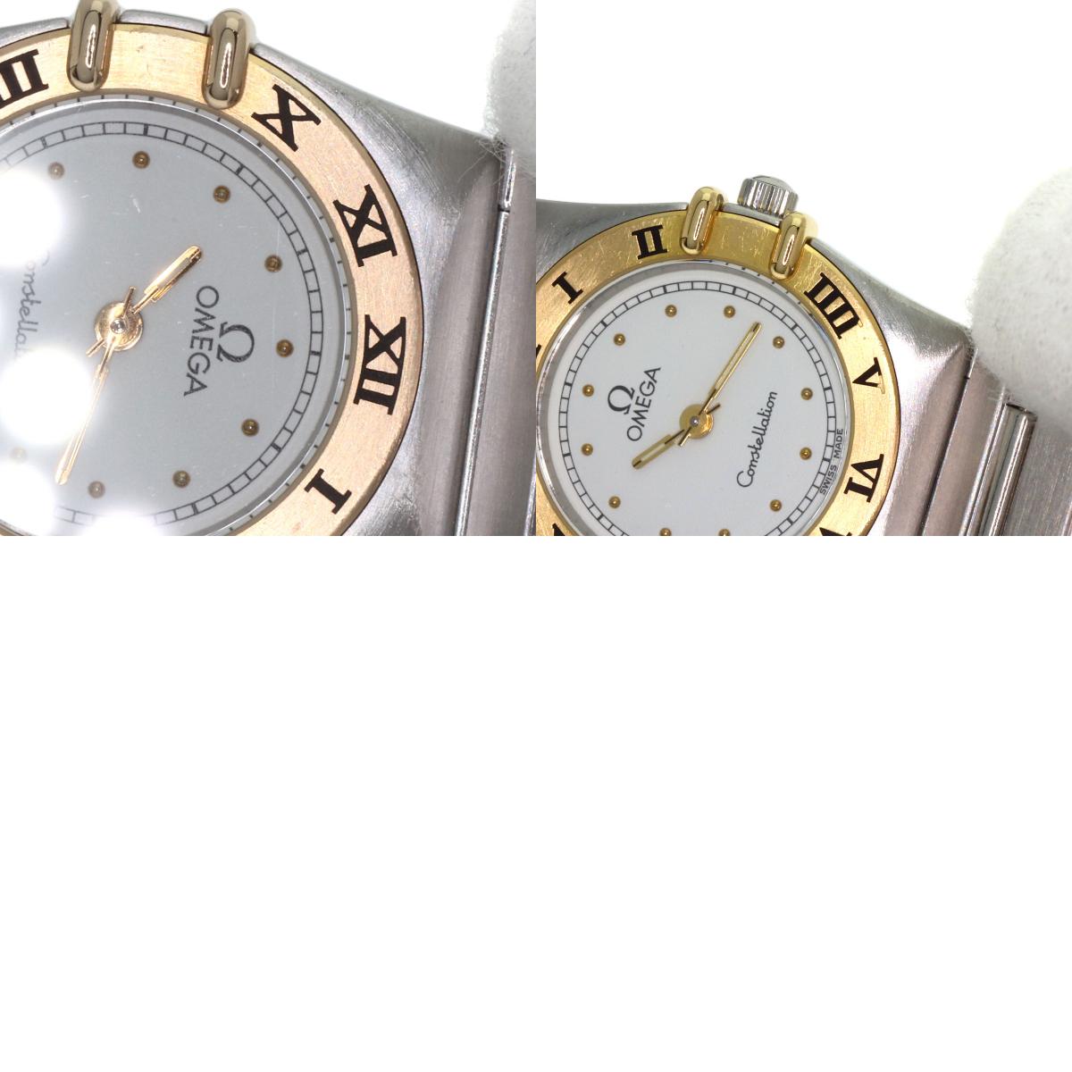 OMEGA Constellation flat bezel Watches Stainless Steel/Stainless Steel Ladies