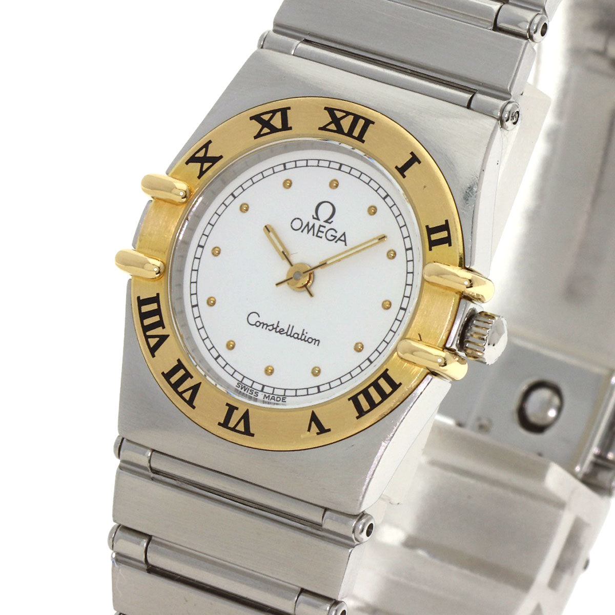 OMEGA Constellation flat bezel Watches Stainless Steel/Stainless Steel Ladies