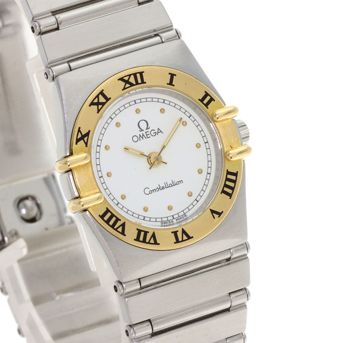 OMEGA Constellation flat bezel Watches Stainless Steel/Stainless Steel Ladies