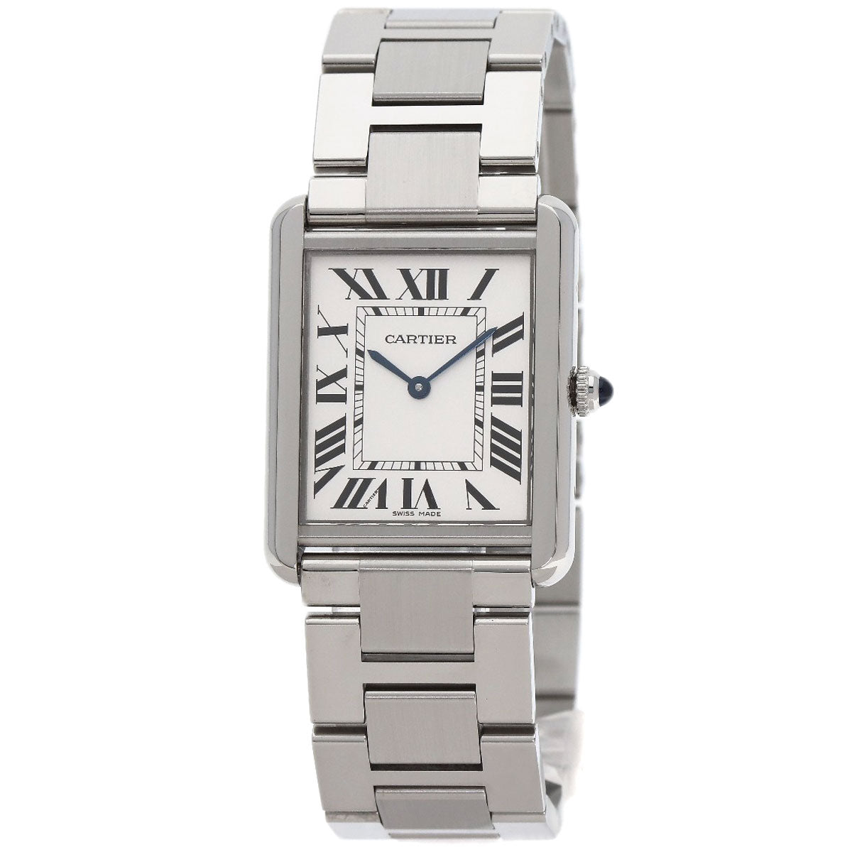 CARTIER Tank solo LM Watches W5200014 Stainless Steel/Stainless Steel mens