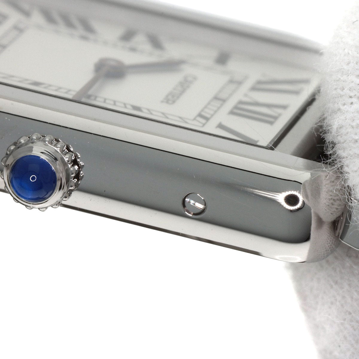 CARTIER Tank solo LM Watches W5200014 Stainless Steel/Stainless Steel mens