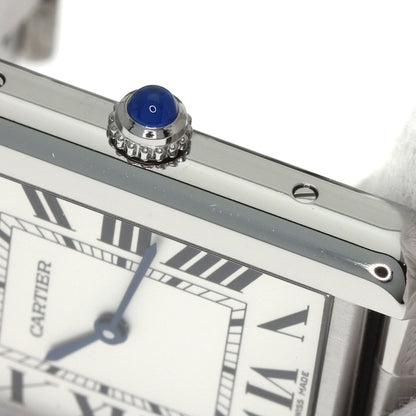 CARTIER Tank solo LM Watches W5200014 Stainless Steel/Stainless Steel mens