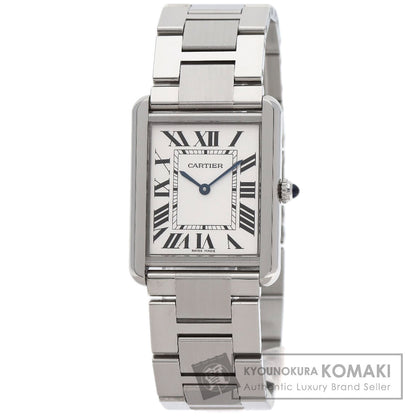 CARTIER Tank solo LM Watches W5200014 Stainless Steel/Stainless Steel mens