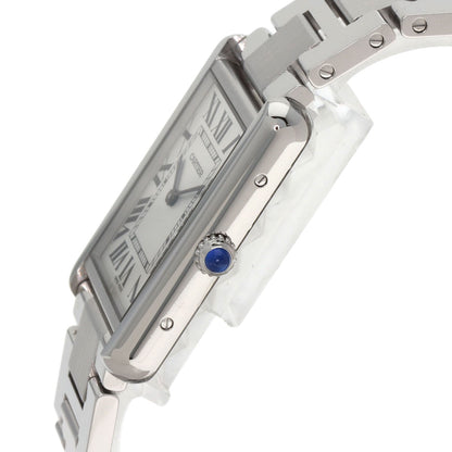 CARTIER Tank solo LM Watches W5200014 Stainless Steel/Stainless Steel mens