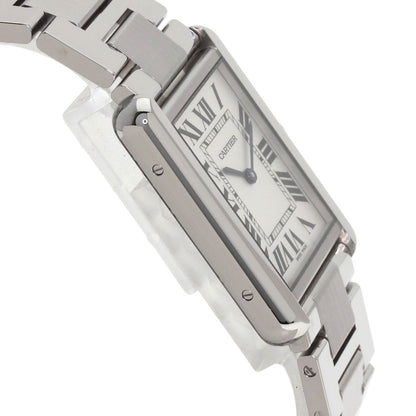 CARTIER Tank solo LM Watches W5200014 Stainless Steel/Stainless Steel mens