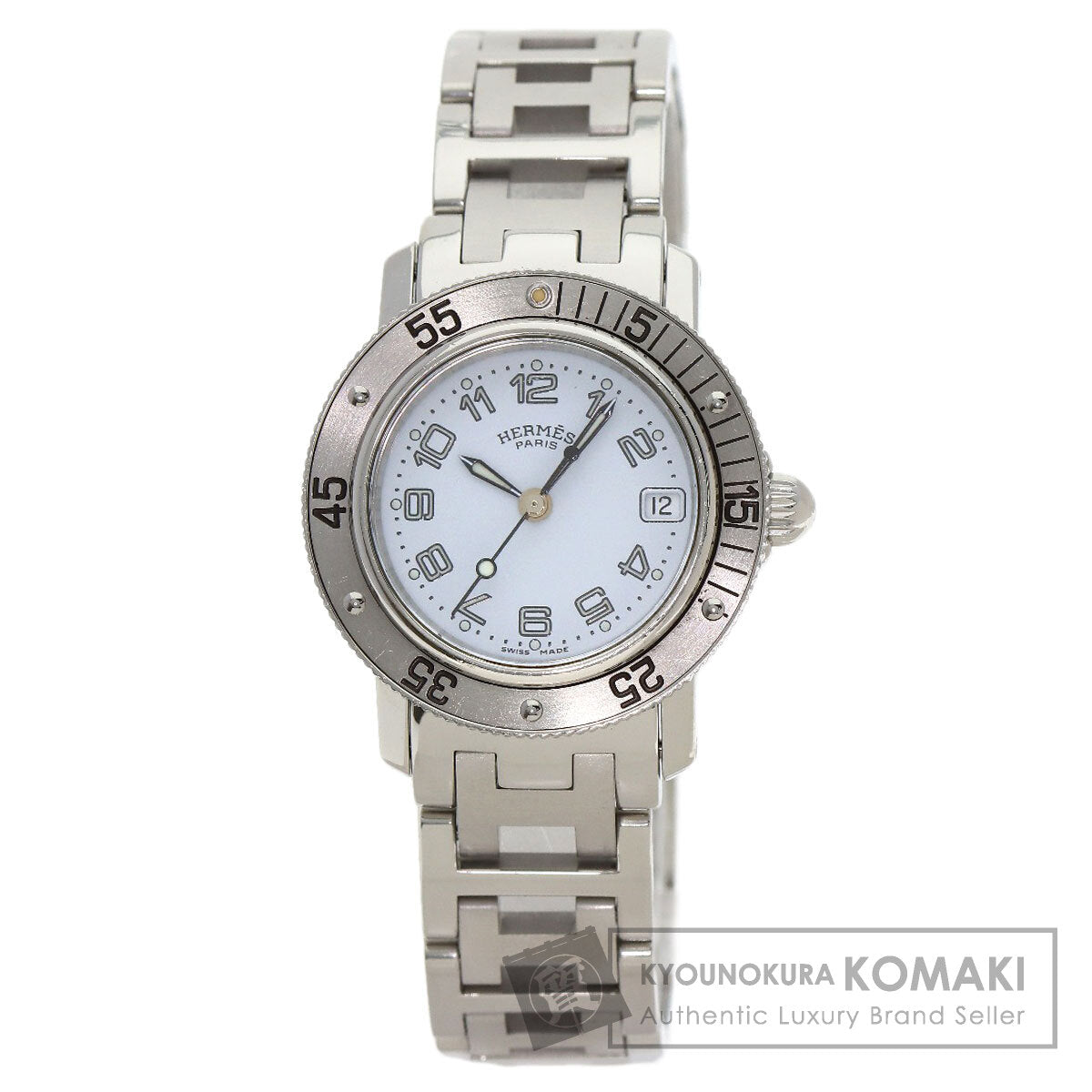 HERMES Clipper diver Watches CL5.210 Stainless Steel/Stainless Steel Ladies