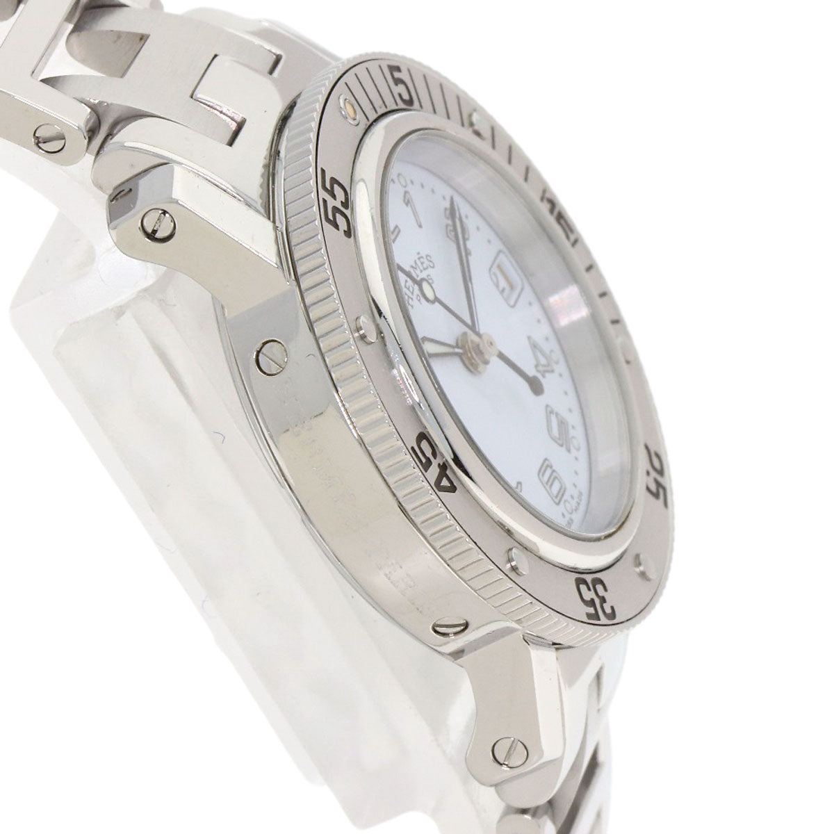 HERMES Clipper diver Watches CL5.210 Stainless Steel/Stainless Steel Ladies