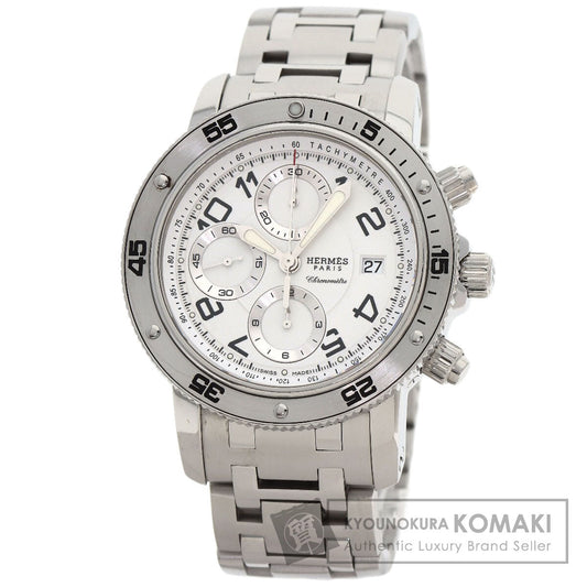 HERMES Clipper Diver Chronograph Watches CP2.910 Stainless Steel/Stainless Steel mens