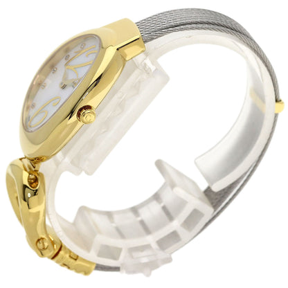 PHILIPPE CHARRIOL Marie Olga 10P Diamond Watches MOY.570.002 Gold Plated/Stainless Steel Ladies