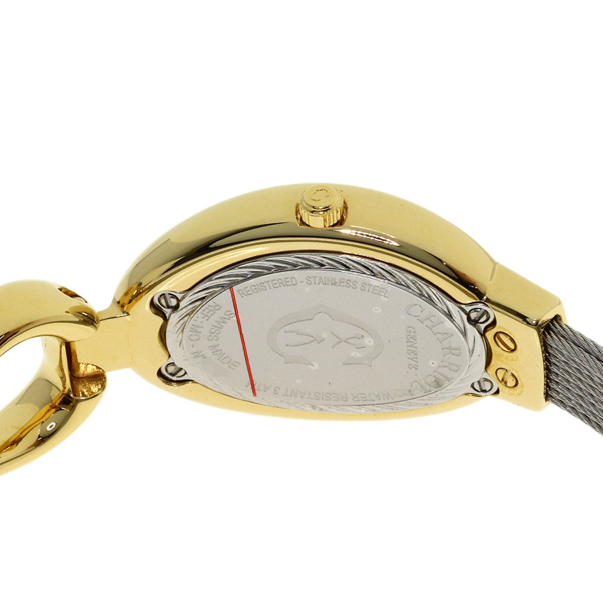 PHILIPPE CHARRIOL Marie Olga 10P Diamond Watches MOY.570.002 Gold Plated/Stainless Steel Ladies
