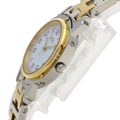 HERMES Clipper Watches CL4.220 Stainless Steel/SSxGP Ladies