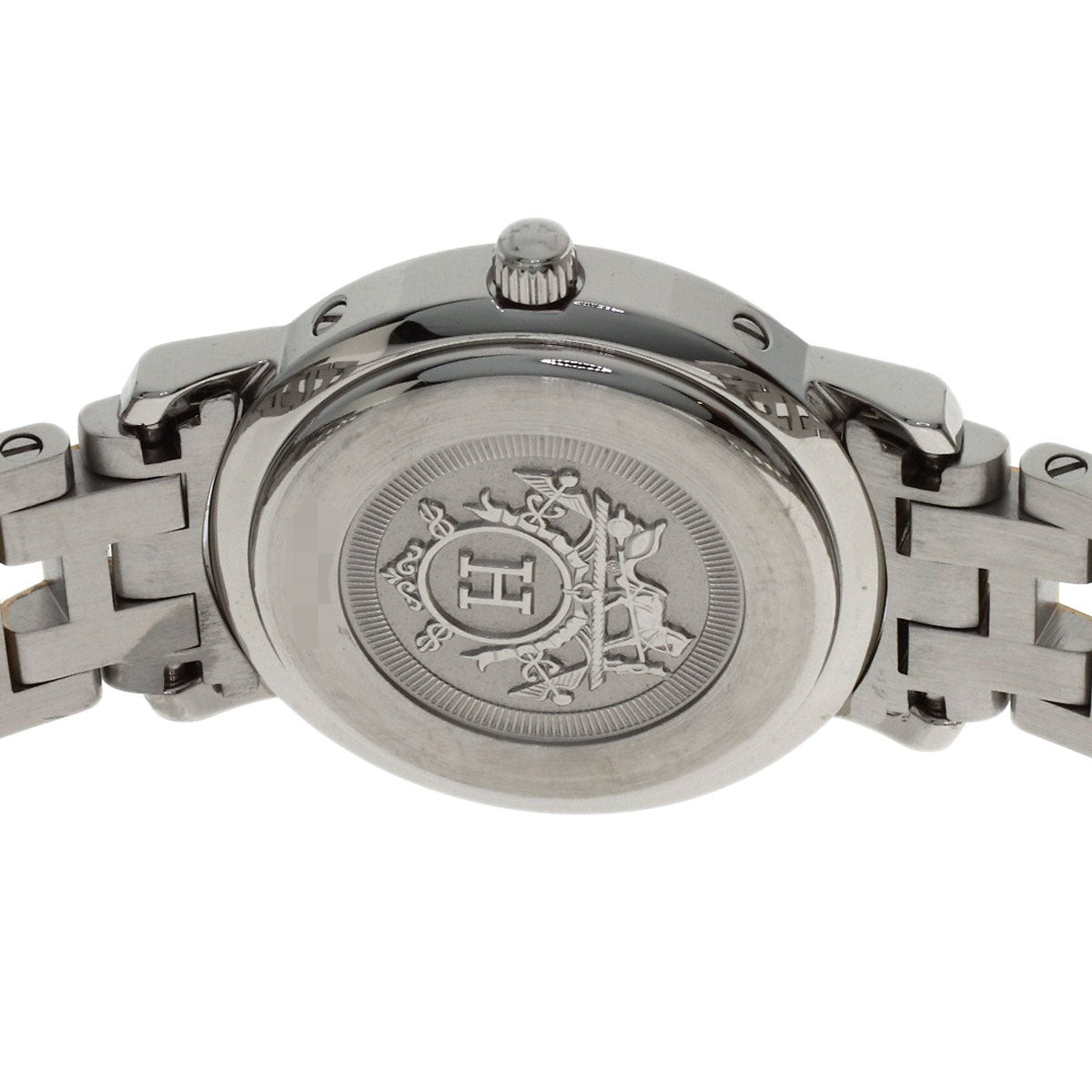 HERMES Clipper Watches CL4.220 Stainless Steel/SSxGP Ladies