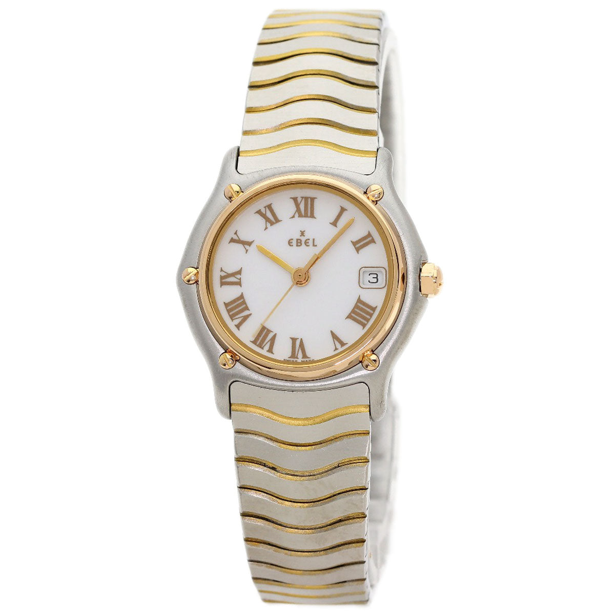 EBEL Sports Classic Wave Watches Stainless Steel/Stainless Steel Ladies