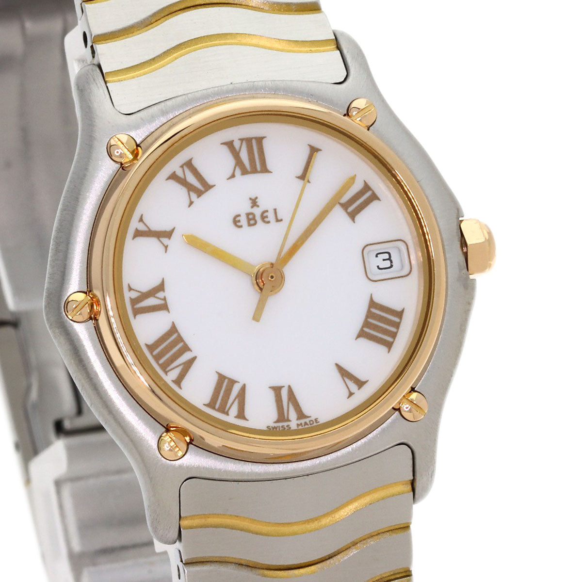 EBEL Sports Classic Wave Watches Stainless Steel/Stainless Steel Ladies